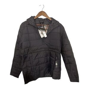 North End UTK Hydropel WarmLogik Dark Grey Hooded Insulated Anorak NWT XS